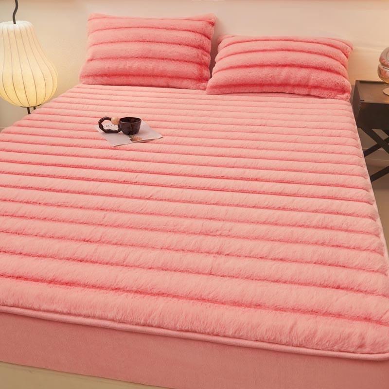Ga gối nỉ lông hồ ly 3 món mềm mại ấm áp giữ nhiệt nhiều màu 3 size M6, M8, 2M Rubi decor 5