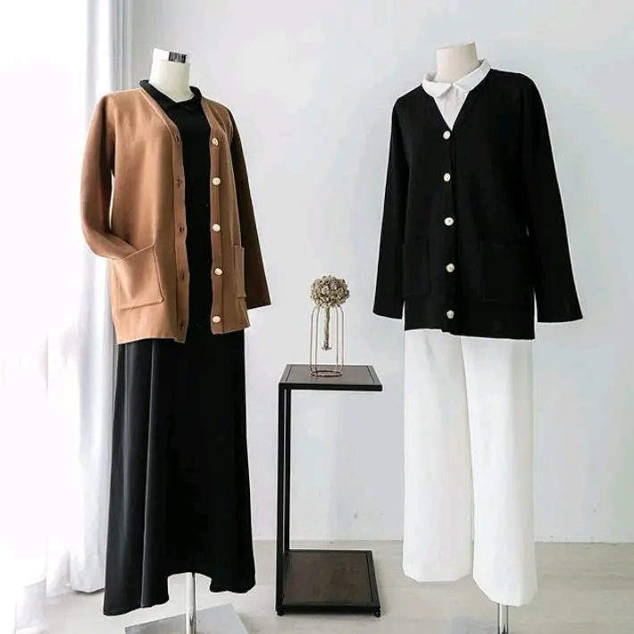 New Cleo Cardigan, Cardigan Rajut, Blouse Rajut
