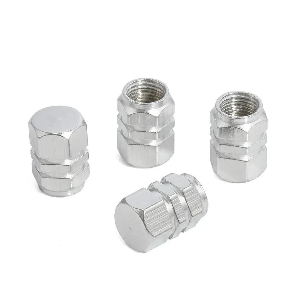 4pcs Tire Valve Stem Caps Wheel Nozzle Tyre Valve Caps Valve Tyre Stem C2K7