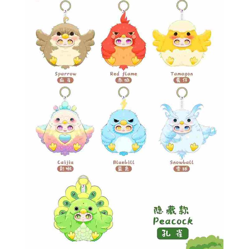 Product Introduction of Moomoo Cute Plush Doll Blind Box 24