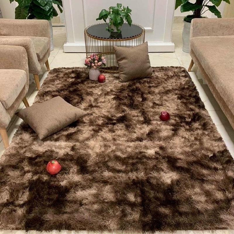 Thảm Trải Sàn Nhà Thảm Lông Trải Sàn. Kích Thước 1m6 x 2m chống trượt