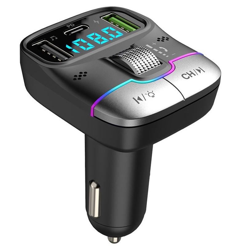 New Vehicular Bluetooth MP3 Player GZ01 Super Fast Charge Charger Phone Hands-Free Lossless Sound Quality 2