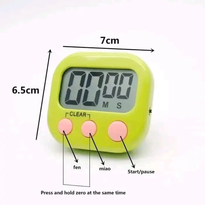 Digital Timer Pengatur Waktu Alarm Masak Stopwatch Kitchen Magnet 1