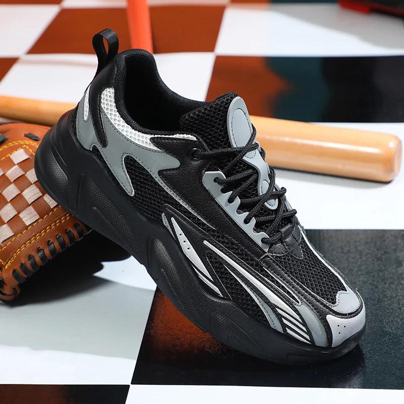 Customize Plus Size US 13 14 EU 47 48 Man Fashion Casual Sports Sneakers Blank Leather Running Walking Shoes for Men Athletic Closed_voghion.com