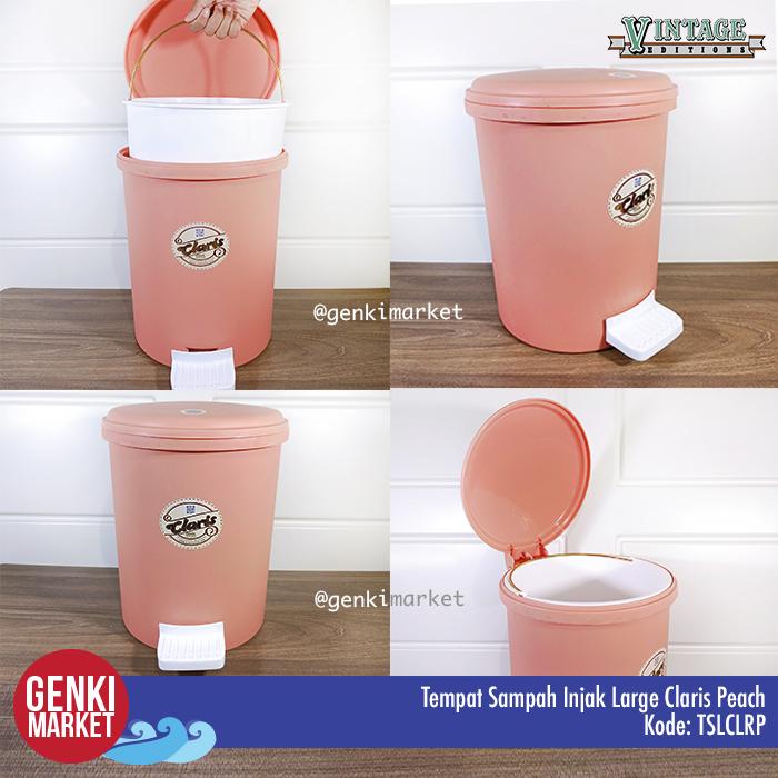 Tempat Sampah Injakan Tempat Sampah Plastik Large CLR Genki Market 2