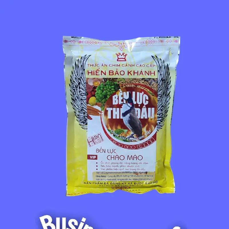 Cám BỀN LỰC THI ĐẤU Của Hiển Bảo Khánh Dành Cho Chim Chào Mào Gói 200g 2