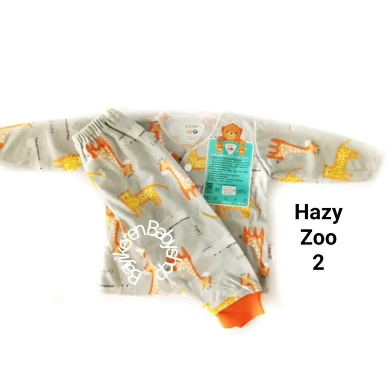 Libby Baby Setelan Panjang Newborn Motif paling baru Bayi Katun 4