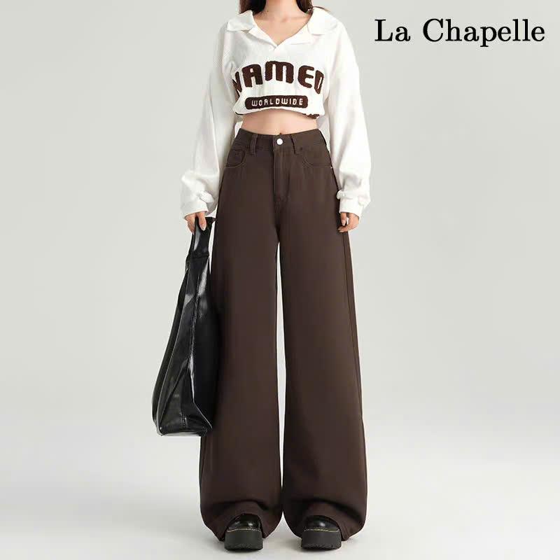 Quần Jean Kaki Nữ MIAA  Trơn Cạp Cao Ống Rộng Dáng Suông Đứng, quần kaki nữ lưng cao màu trơn Pants Women | BigBuy360 - bigbuy360.vn