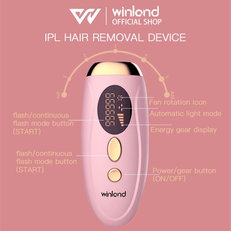 【COD】Winland IPL laser Hair Removalalat ipl untuk ketiak Perontok Bulu Alat Penghilang bulu TANPA alat ipl untuk ketiak SAKIT Nawatan Kering Terapi Tubuh Wanita Ketiak Tangan Leher 【COD】Winland IPL laser Hair Removalalat ipl untuk ketiak Perontok Bulu Alat Penghilang bulu TANPA alat ipl untuk ketiak SAKIT Nawatan Kering Terapi Tubuh Wanita Ketiak Tangan Leher
