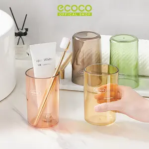 ECOCO Mouthwash Cup -  Gelas Wadah Sikat Gigi Tempat pasta gigi Rak Odol Multifungsi Kuat Tahan Panas