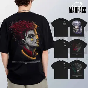 · MADFACE Clothing Oversize | Anime Shirts | Hunter X Hunter | Unisex | Cotton T-Shirts