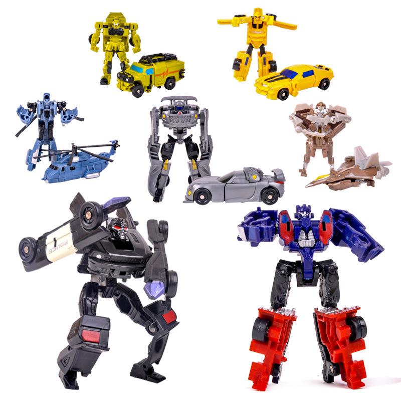 Đồ chơi Robot biến hình thành ô tô Mini 9 Mẫu - Mô hình xe Transformer. Toy Voi