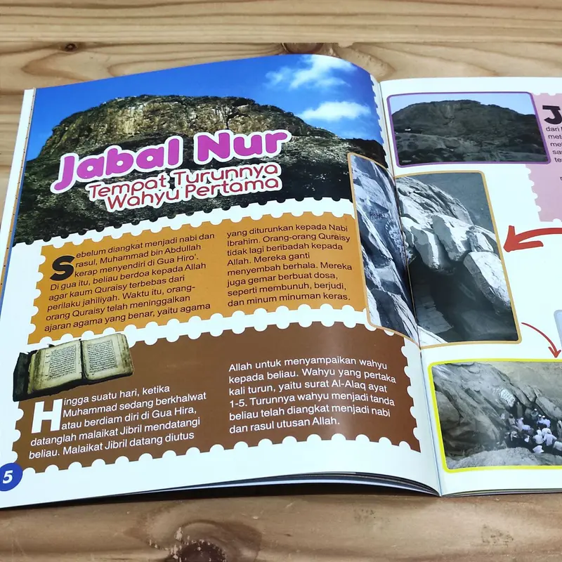 MENYUSURI JEJAK NABI ENSIKLOPEDIA ANAK ISLAM (ADZKIA BOOKS) Buku Anak 1