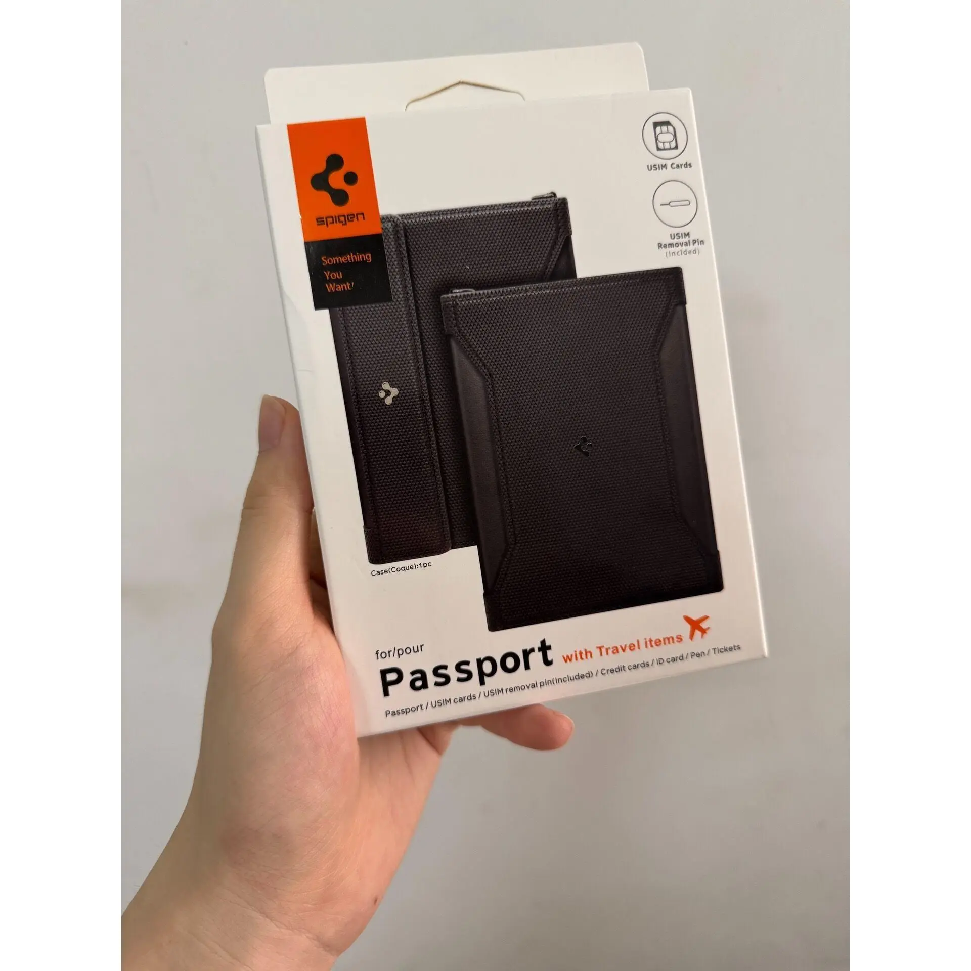 Spigen Universal Passport Holder Card Holder Pen Holder Passport Cover Passport Wallet Passport Case Passport Pouch