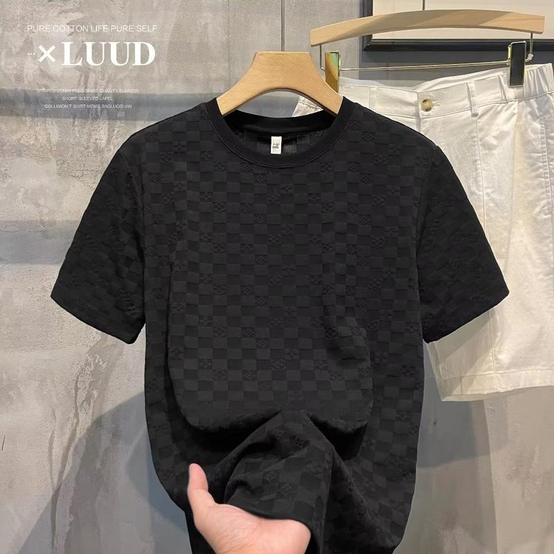 Áo Polo Jacquard, Phong Cách Thường Ngày Thời Trang Sang Trọng Giá Cả Phải Chăng Thoải Mái Và Thoáng Khí, Thích Hợp Cho Mùa Hè, Hàng Mới Về, Dáng Ôm, Áo Len Cổ Lọ, Dành Cho Nam Menswear Shirt 8