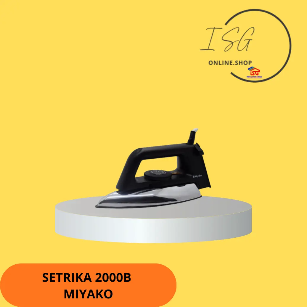 Miyako Setrika Listrik  EI-1000M/ EI 1008M/ EI-2000B/1009M Harga Promo