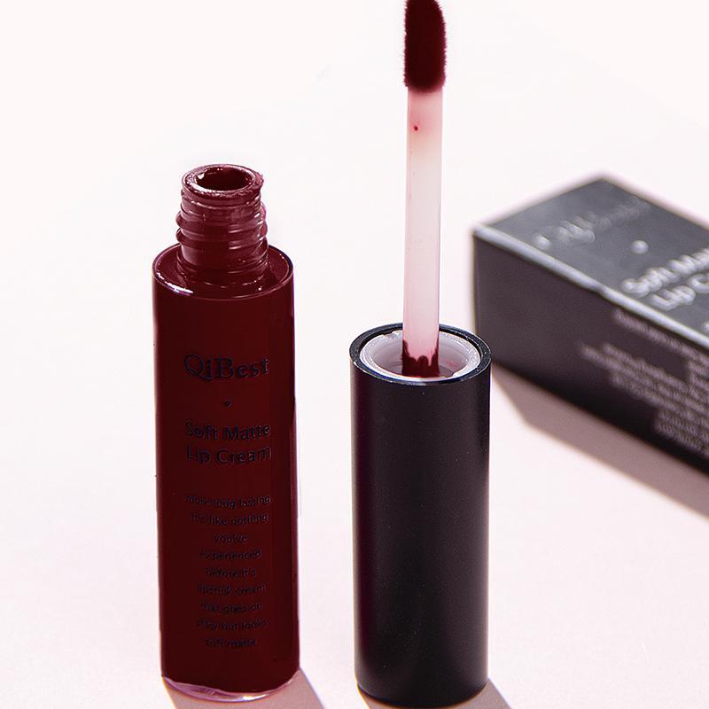 Matte Liquid Lipstick, 1 Count Long Lasting Easy Coloring Lipstick, Velvet Matt Finish Lip Gloss, Girls and Women Makeup Accessories, Valentine's Day Gift 3