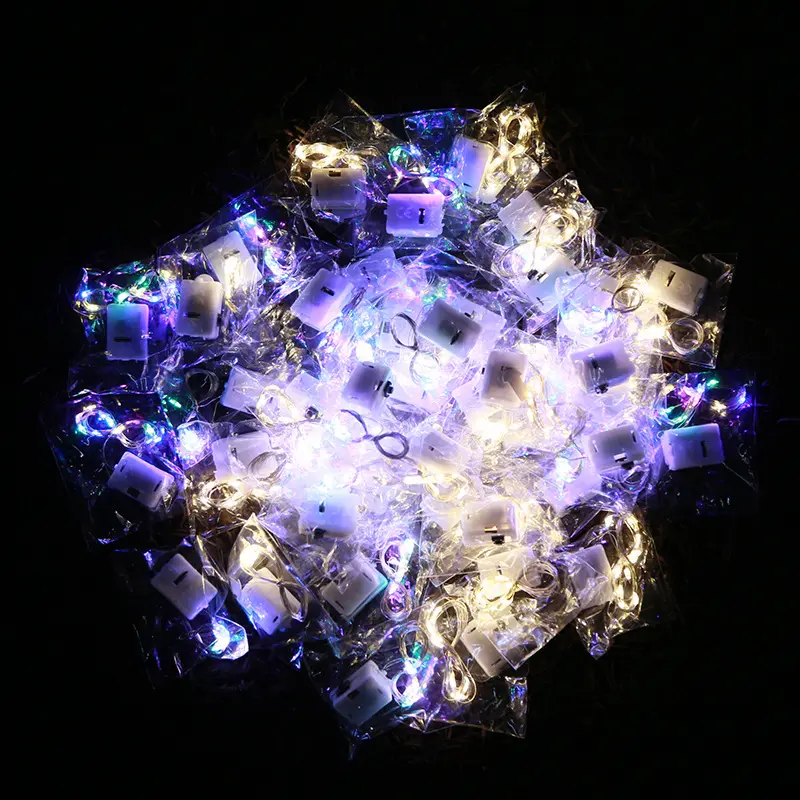 LED string lights, flashing string lights, button copper wire decorations, small colored lights, three-level dimming, outdoor, bedroom, party atmosphere lights