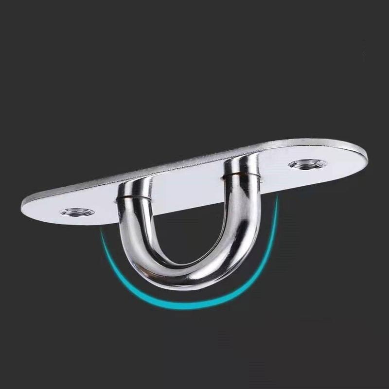 Product Introduction of 4pcs High Quality Heavy Duty Ceiling Screw Ceiling Fan Stainless Steel Ceiling Hook Hanging Kit Hammock Hanging Accessory 5mm/6mm/8mm/9mm 16
