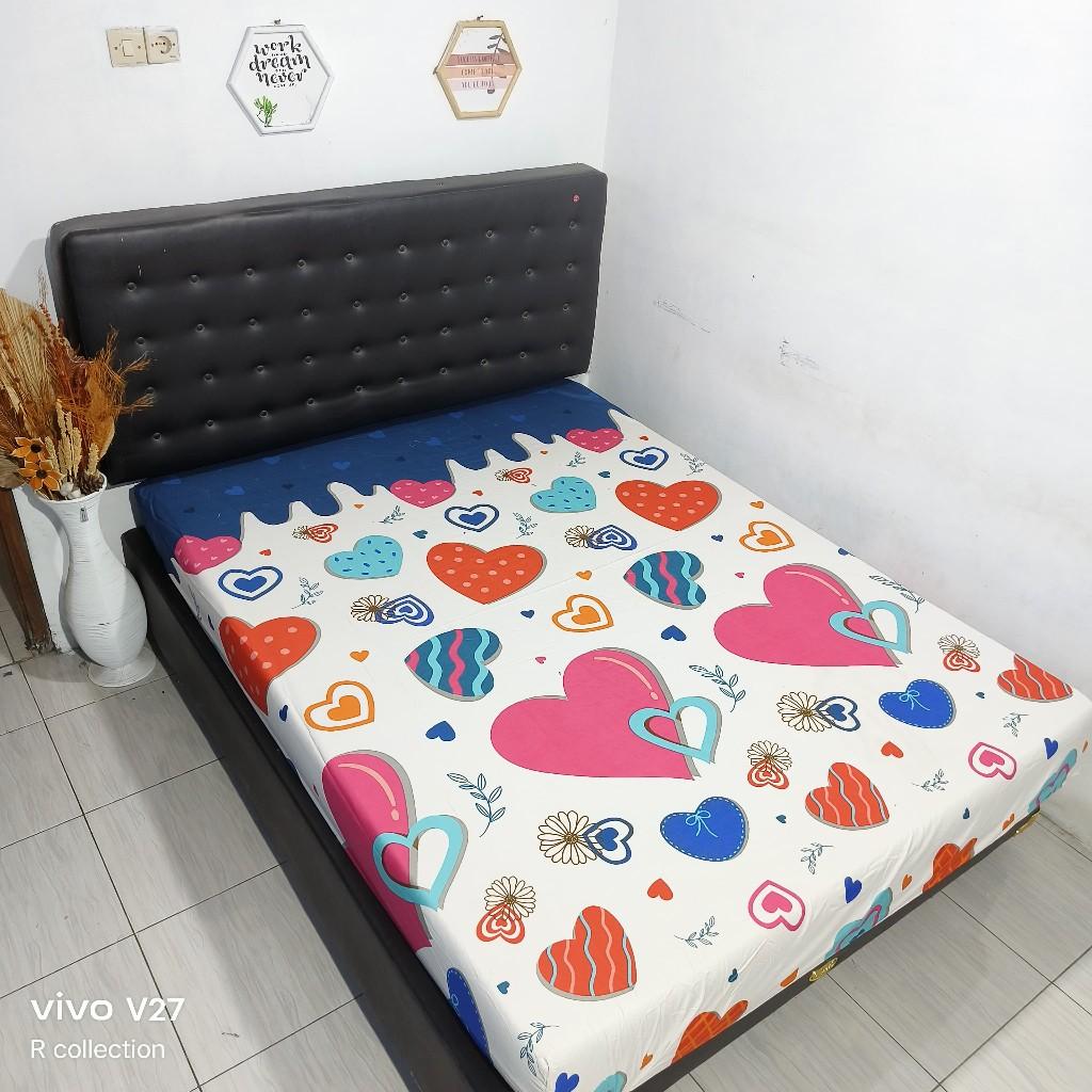 PROMO!!!! sprei 100rb dapet 3pcs Katun Bisa Dicuci