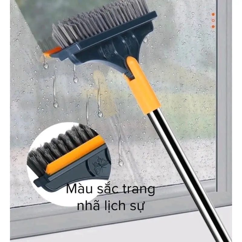 Chổi Chà Sàn tháo rời Đầu xoay 120° - Làm Sạch MỌI NGÓC NGÁCH TRONG NHÀ TẮM CỦA GIA ĐÌNH BẠN