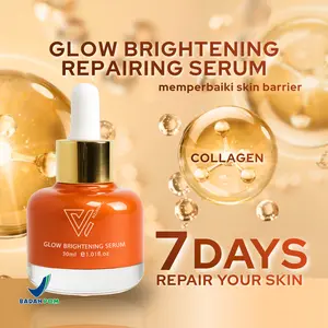 Serum Glow Collagen Viral Cerah & Repair Skin Barrier Cuma 7 Hari Mencerahkan Kulit Kusam Memperbaiki Skin Barrier Menjadikan Kulit Halus Kenyal & Glowing
