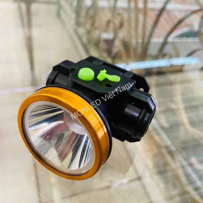 Đèn đội đầu choá đồng, nhỏ gọn có 2  chế độ sáng cho mình lựa chọn