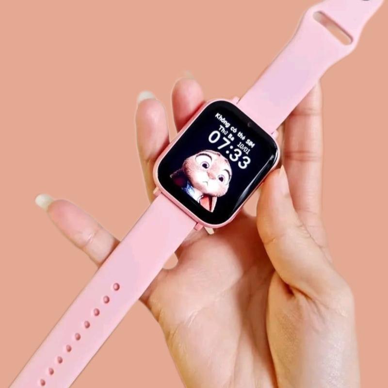 [Lắp sim trẻ em-Y96 plus] Đồng hồ trẻ em Lắp Sim Nghe Gọi video call - Định Vị Cảnh Báo Nguy Hiểm, Có Tiếng Việt, dành cho bé học cấp 2,3 Smartwatch.