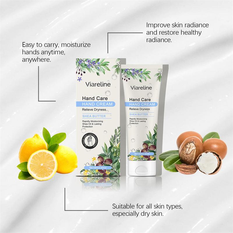 VIARELINE Shea Butter Hand Cream Plant Essence Hand Cream Autumn And Winter Moisturizing Anti-drying Hand And Foot Care Cream 0