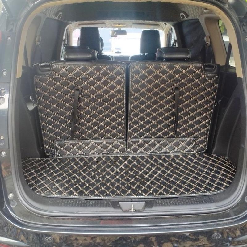 Lót cốp Suzuki XL7 / Ertiga + lưng ghế hàng 3 - Thảm da chống xước, chống nước không gây mùi Phụ Tùng