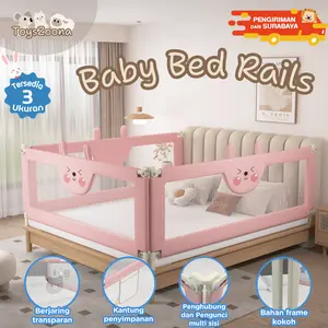 [SURABAYA] [HARGA PER SISI] ToysZoona  Baby Bed Rails Safe Pagar Pengaman Kasur Bayi