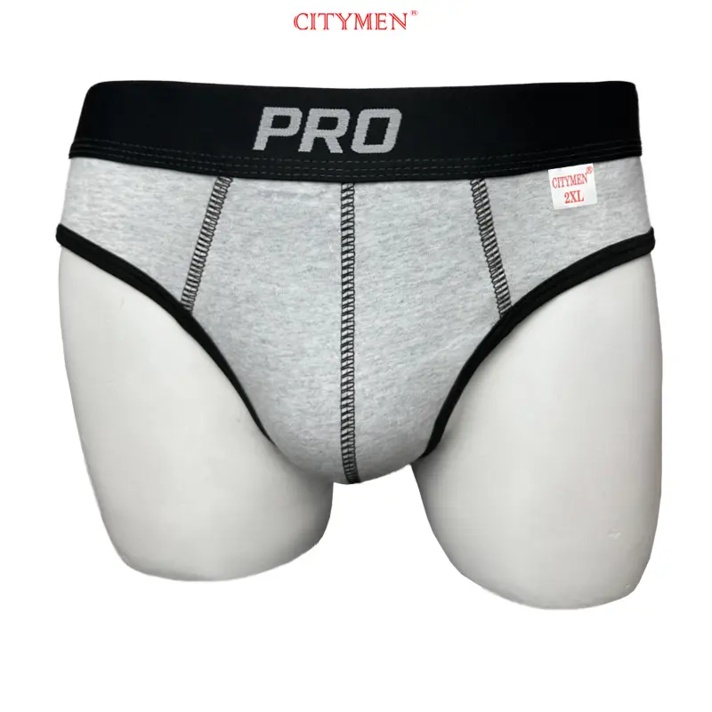 {pper}   [MUA TỪ 5 QUẦN GIÁ CÒN 12K/QUẦN] Quần Lót Nam nhiều lưng co giãn 2 chiều vải cotton hiệu CITYMEN, màu ngẫu nhiên, đồ lót - CTLZ-MULTI2C 5