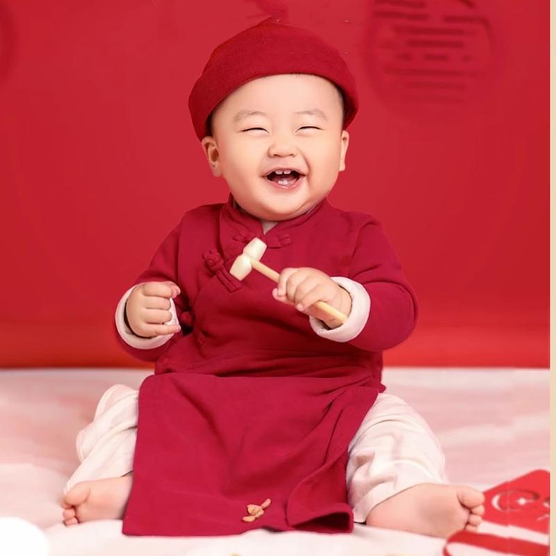 Bộ Áo Dài Tết Cho Bé, Bộ Đồ Tết Bé Trai Bé Gái 2024 mẫu Quần Áo Trẻ Em Tết Chất Cotton Từ 4-18kg