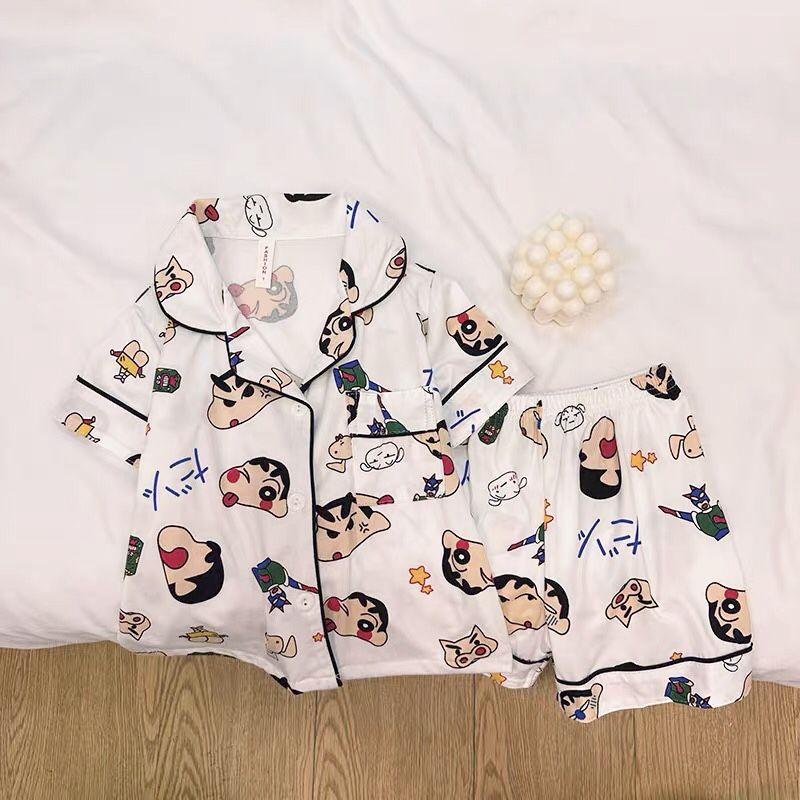 Product Introduction of Đồ Ngủ Bé Trai, Hàng Mới Về Mùa Hè, Bộ Đồ ngắn Tay Xiaoxin Bút Chì Màu Cho Trẻ Em, Bộ Đồ Hai Mảnh Cho Bé Gái, Thích Hợp Mặc Nhà, Đồ Ngủ 1