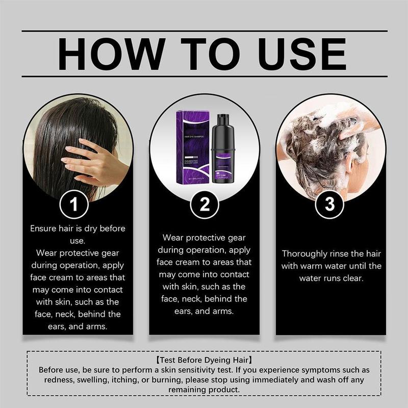Product Introduction of Dầu Gội Nhuộm Tóc Thảo Dược Tự Nhiên, 100ml, Dầu Gội Màu Tóc, Cho Tóc Gary, Nâu Đậm Và Đen, Mã L3E5 33