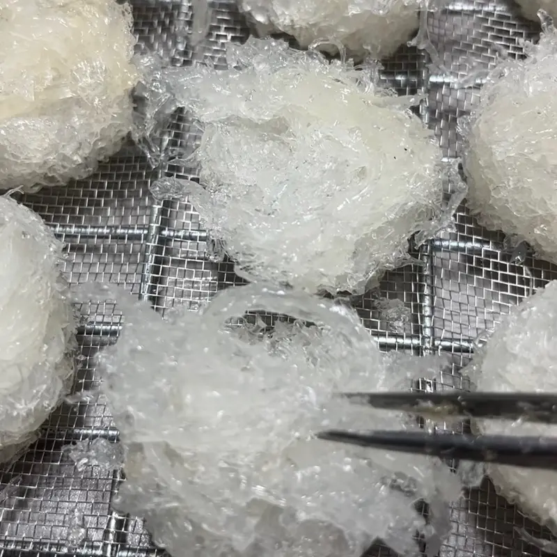 Yến BaBy Xơ Mướp Phủ Sợi Dài  ( Yến Việt làm thủ công , không chà tẩy không tẩm độn) phù hợp dùng cho người lớn 4