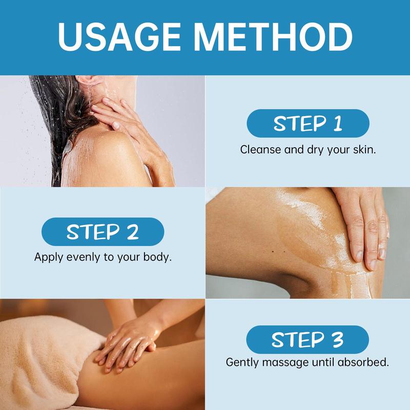 Product Introduction of Caramel Vanilla Scented Body Oil, 2 Counts Natural Moisturizing Body Massage Essential Oil, Hydrating Body Care Products for Women 3