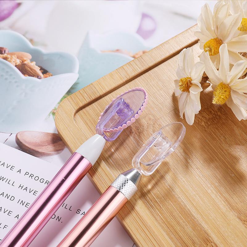 Product Introduction of Sewing Cross Stitch Embroidery Accessories Colorful Roller Wheel Tip 5D  Painting Point Drill Pen 9