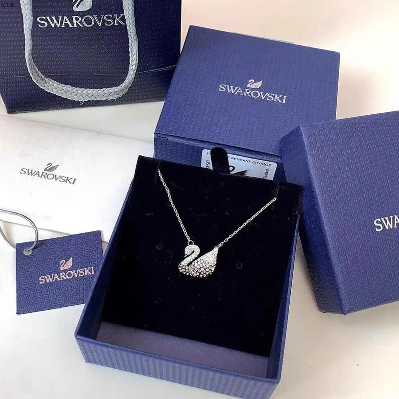 Product Introduction of Swarovski Dancing Swan Necklace with Rhinestone Stainless Steel Korean Style Premium Quality 4