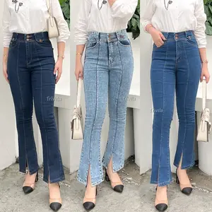 SALSAJEANS - Loose Cutbray Jeans Jumbo Anti Ngatung  Celana Jeans Wanita Auto Jenjang Size 2738  Celana Jeans Cutbray Melar  ELSA / PLAINBF