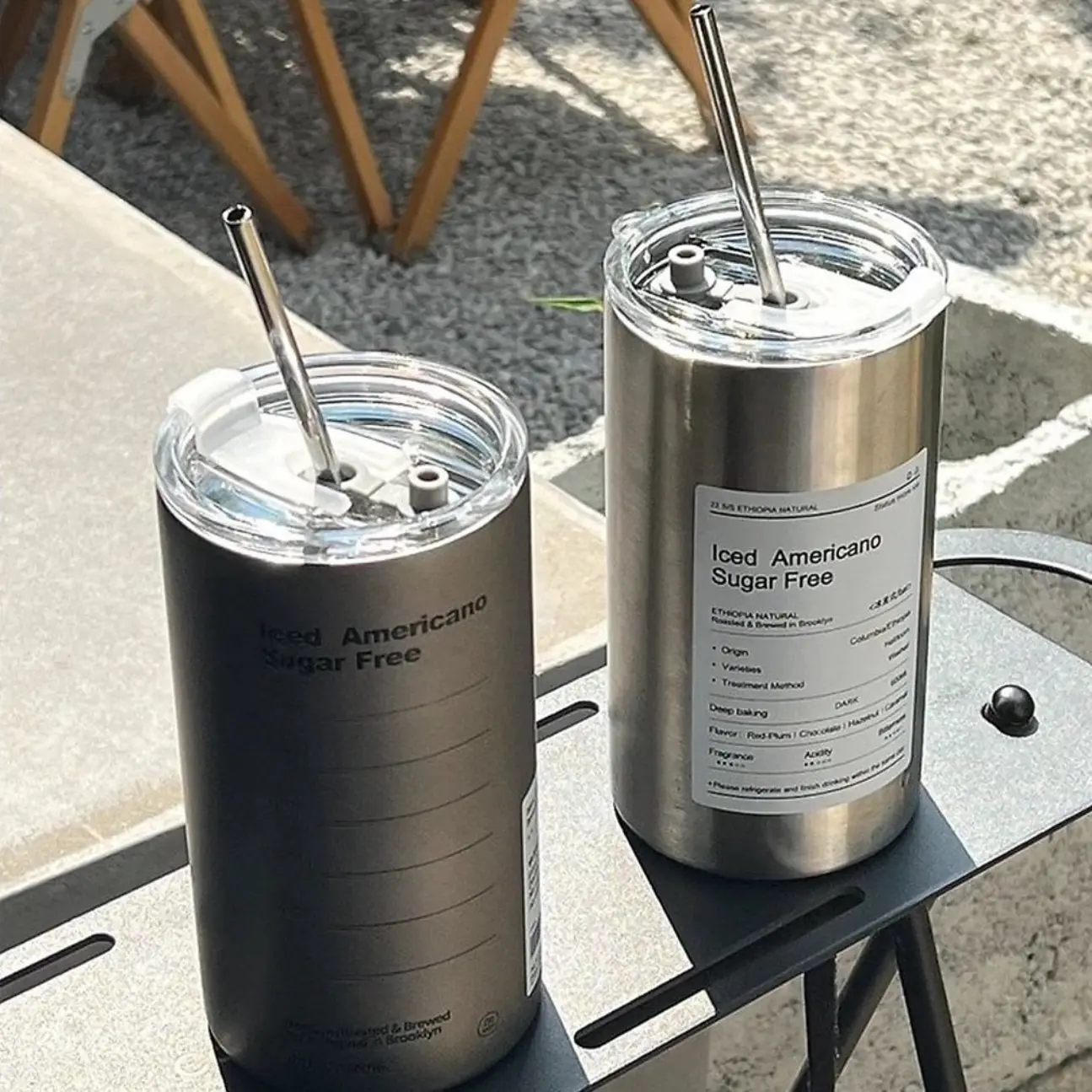 [HCM] Ly Giữ Nhiệt  Iced Americano Sugar Free 320ml - 600ml