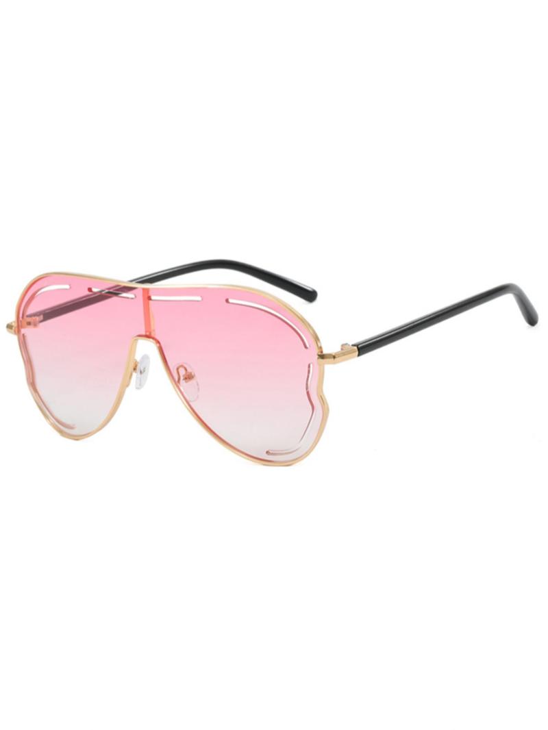 Product Introduction of Unisex Simple Style Toad-shaped Tinted Lens Frames Sunglasses, Trendy Casual Sunglasses for Everyday Use, Fashion Eyeglass Accessories for Outdoor Activities 4