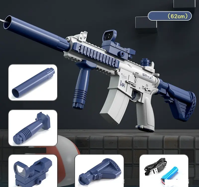 MAINAN WATER GUN SHOT AIR ISI ULANG TEMBAK AUTOMATIC / PERAN PRETEND PLAY 3