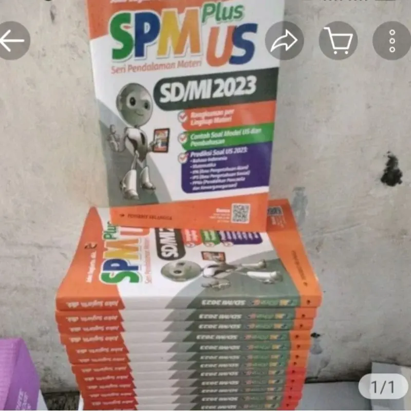 SPM Plus US Seri Pendalaman Materi SD/MI 2023 + Kunci Jawaban 0