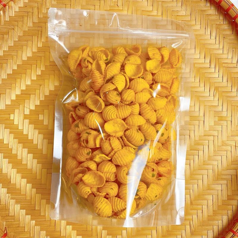 Bánh Sò Hành Vị Mặn Mặn Ngọt Ngọt Cay Cay Snack Ăn Vặt 250gr túi