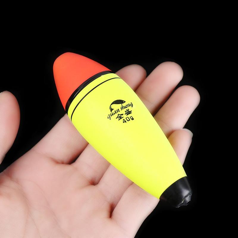 Long/oval Buoyancy Cat fish Fishing Float Ball Boia Bobber Eva Foam 7