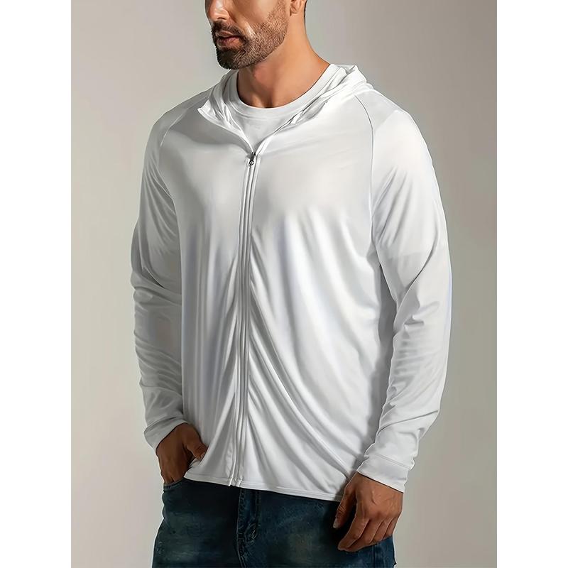 Jacket - Polyester 90%, Spandex 10% - Lightweight, Breathable, Full-Zip with Pockets - Long Sleeve for Golf, Hiking, Cycling, Fishing - Casual Outdoor Sports & Workout Gear - Versatile for Spring/Summebig  boystracksuit okami  tracccccbaggy  compression 6