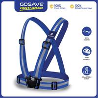 Gambar (Promo Eksklusif) GOSAVE Safety Vest Elastic Rompi Karet dengan Scotlight Terang High Visibility Rompi Safety K3 - ORANGE dari Gosave Official Kota Tangerang 1 Tokopedia