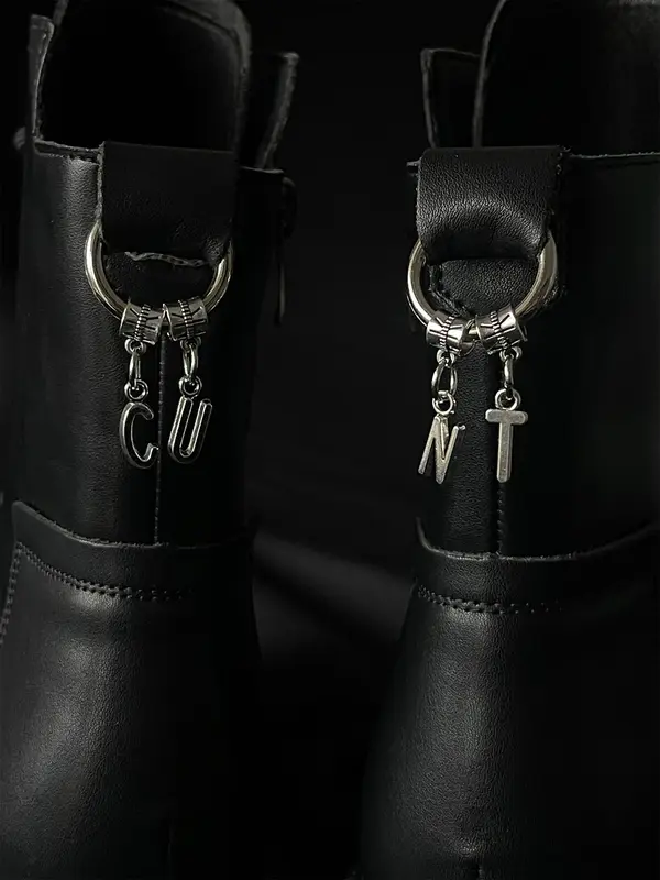 Punk Style Shoe Charm, Fashionable Novelty Shoes Decorations for Boots, Shoes DIY Accessories for Men & Women 3