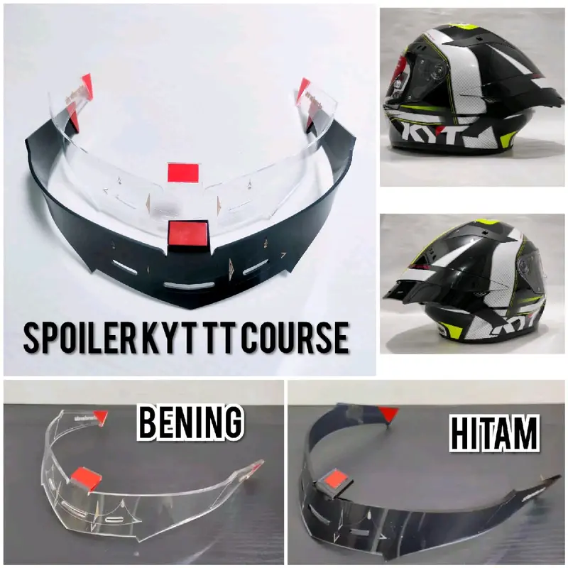 Spoiler Kyt Vendetta / Kyt K2 Rider / Kyt Falcon / Kyt Kyoto / Kyt Rc7 / Kyt Dj Maru / Kyt Galaxy / Spoiler Kyt TT Course / Spoiler Kyt R10 Motorcycle 6